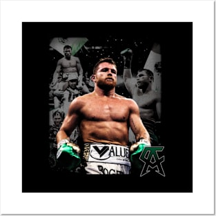 Canelo Alvarez Retro Posters and Art